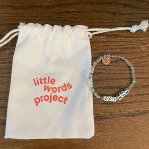 Little words project boy mom bracelet